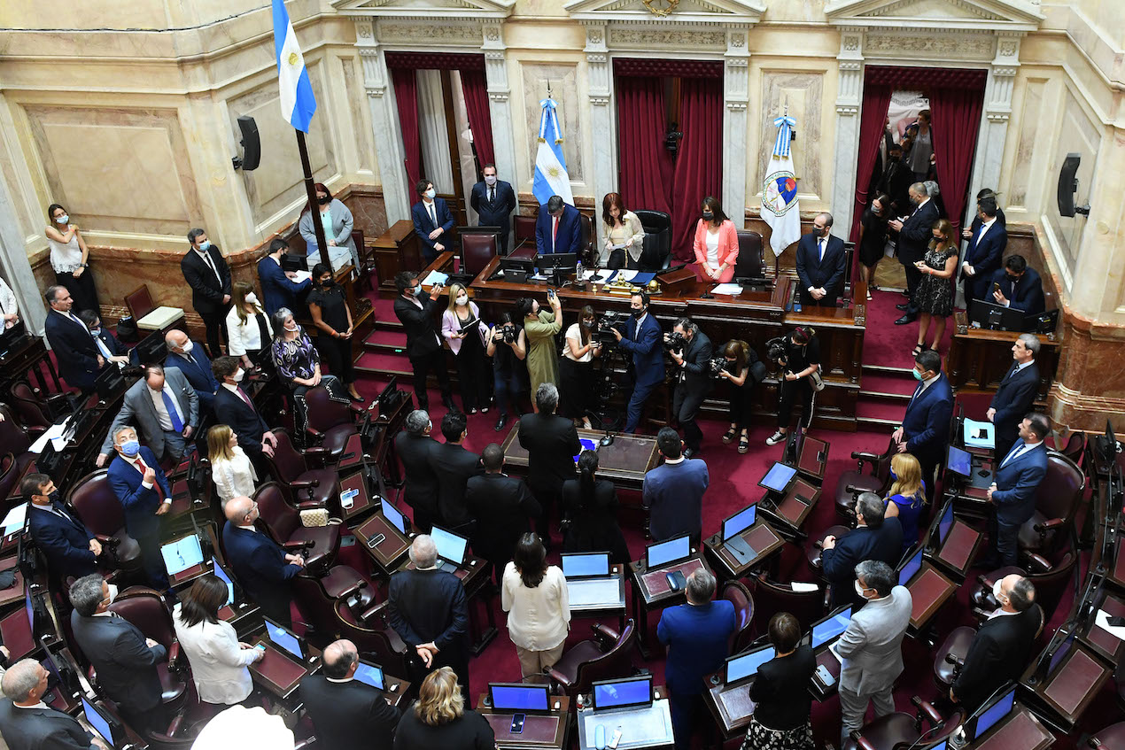 Sesión especial en el Senado de la Nación - Foto: Prensa del Senado