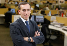 El periodista de La Nación Hugo Alconada Mon -