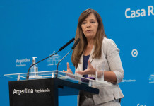 Gabriela Cerruti descartó que el Gobierno vaya a aplicar una devaluación y un ajuste La portavoz de la Casa Rosada Gabriela Cerruti - Foto: Telam