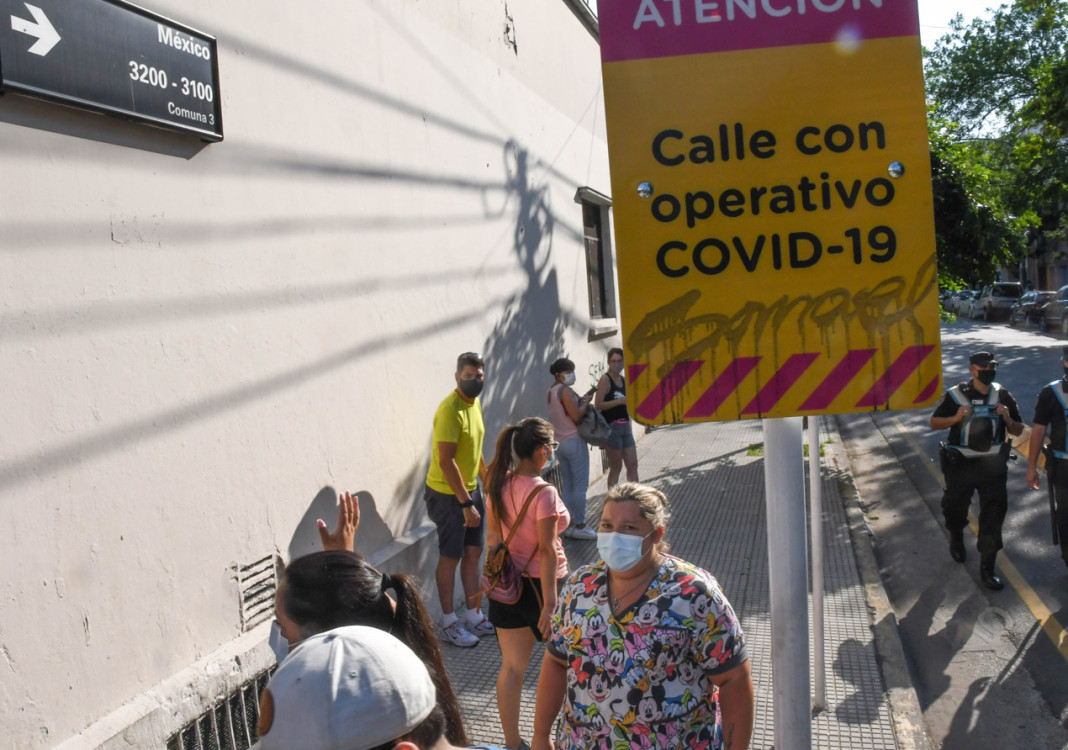 Centros de testeo en Buenos Aires - Foto: Telam