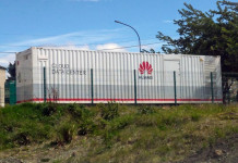 INVERSIÓN DE 4,3 MILLONES DE DÓLARES EN YCRT, FIRMADA SOLO POR EL COORDINADOR GENERAL Y ABANDONADA FRENTE A LAS OFICINAS DE LA ADMINISTRACIÓN DEL YACIMIENTO Trailer data center en YCRT Río Turbio Santa Cruz - Foto: OPI Santa Cruz