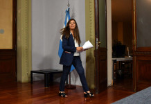 Gabriela Cerruti negó la crisis económica y vaticinó que “el pueblo argentino va a reconocer la verdadera epopeya de este Gobierno” La portavoz de la Presidencia Gabriela Cerruti - Foto: Telam