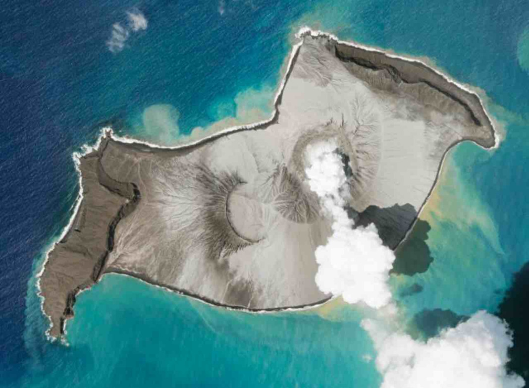 La erupción del volcán en Tonga - Foto: