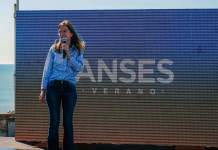 Fernanda Raverta del ANSES - Foto: Telam