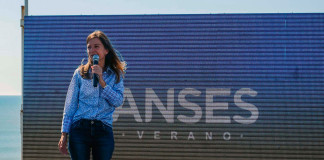 Fernanda Raverta del ANSES - Foto: Telam