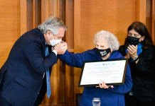 Malestar en el Gobierno por el tono y las críticas de la marcha del 24 de marzo Alberto Fernandez - Foto: Presidencia