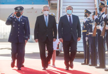 Tras la aprobación del acuerdo, el Presidente llegó a Chile para la asunción de Gabriel Boric El presidente Alberto Fernández llega a Chile - Foto: Presidencia