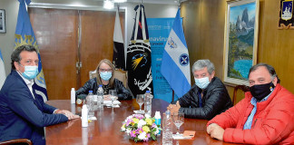 Alicia Kirchner, Javier Belloni, Jorge Arabel e Ignacio Pirincioli - Foto: Prensa de Gobierno