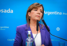 El Gobierno confirmó la segmentación tarifaria y aseguró que el 90% de la población no recibirá aumentos en lo que resta del año La portavoz del Gobierno Gabriela Cerruti - Foto: Presidencia