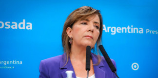 La portavoz del Gobierno Gabriela Cerruti - Foto: Presidencia