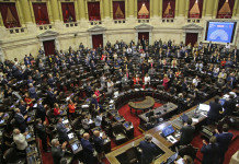 sesión de la Cámara de Diputados para tratar el acuerdo con el FMI - Foto: NA