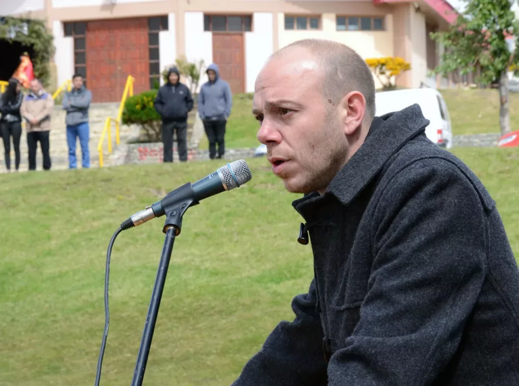 El intendente de Río Turbio Darío Menna - Foto: