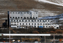 Paro general por tiempo indeterminado de Luz y Fuerza por el incidente de la caldera Nº 3 en la Usina de 21 Mw de YCRT La Usina de 21 Mw de Río Turbio - Foto: OPI Santa Cruz/Francisco Muñoz
