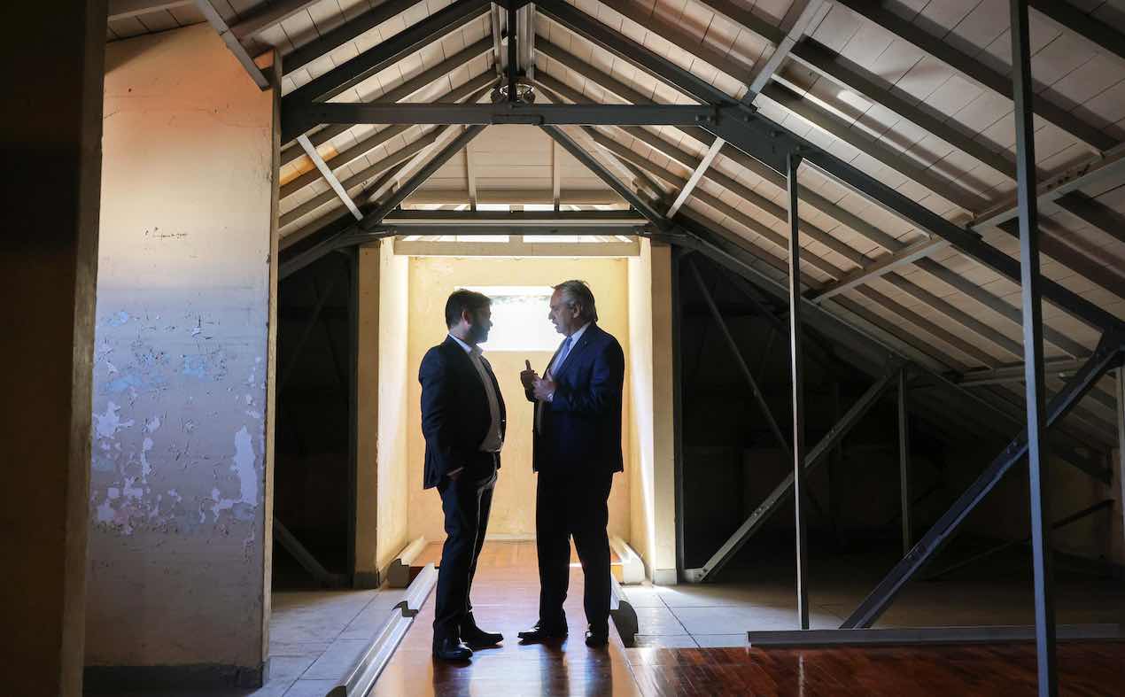 El Presidente de la República de Chile, Gabriel Boric, anuncia apoyo del estado chileno a la postulación ante la UNESCO del sitio de memoria como Patrimonio Mundial - Foto: NA El Presidente de la República de Chile, Gabriel Boric, anuncia apoyo del estado chileno a la postulación ante la UNESCO del sitio de memoria como Patrimonio Mundial - Foto: NA