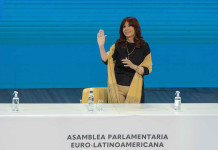 El proyecto de boleta única quedará trabado en el Senado: Cristina Kirchner directamente lo manda a cajonear El discurso de la vicepresidenta, Cristina Kirchner, durante la apertura de sesiones de la Asamblea de Eurolat - Foto: NA
