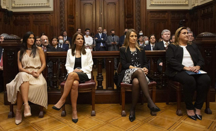 La Corte Suprema de Justicia le tomó juramento a las nuevas consejeras de la Magistratura - Foto: CIJ