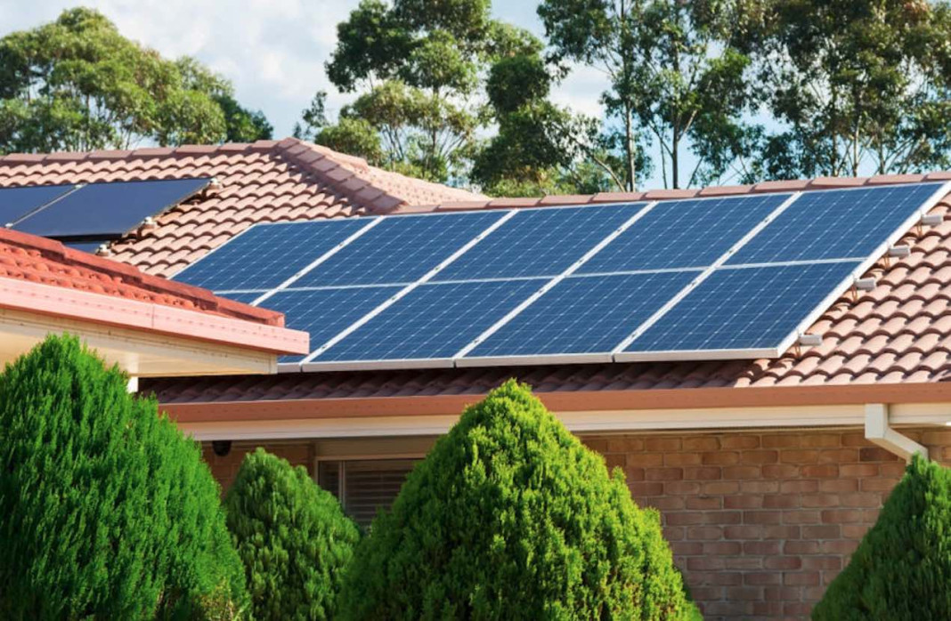 Panales solares en hogares