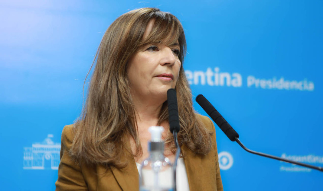 La portavoz de la Presidencia, Gabriela Cerruti - Foto: NA