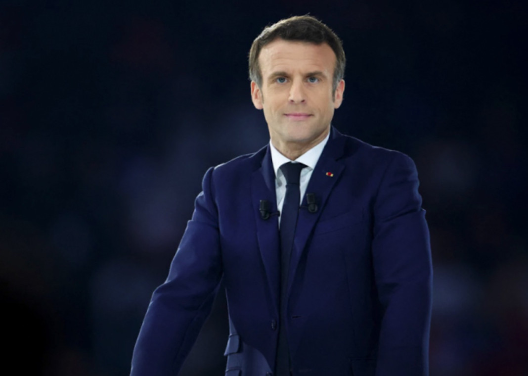 El Presidente reelecto de Francia, Enmanuel Macron -