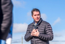 El intendente de Río Grande Martín Pérez -