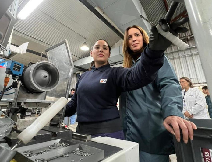 María Eugenia Vidal en Río Grande - Foto: