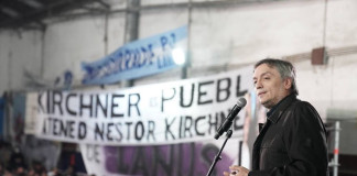 Máximo Kirchner y de toda la cúpula de La Cámpora - Foto: NA
