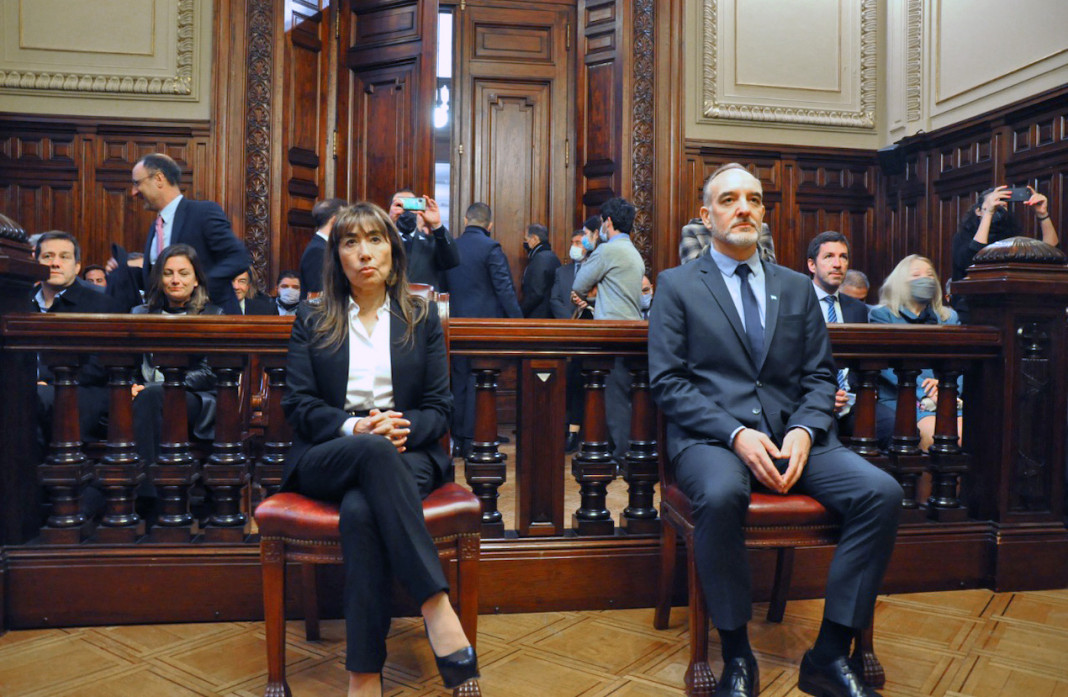 Martín Doñate y Roxana Reyes asumieron en la Magistratura - Foto: NA