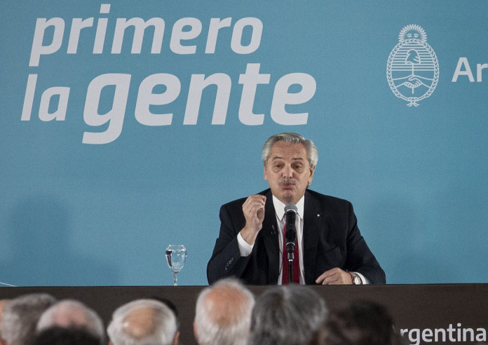 Alberto Fernández anunció el envío del proyecto al congreso de renta inesperada - Foto: NA