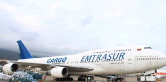 El Boing 737 de Emtrasur -