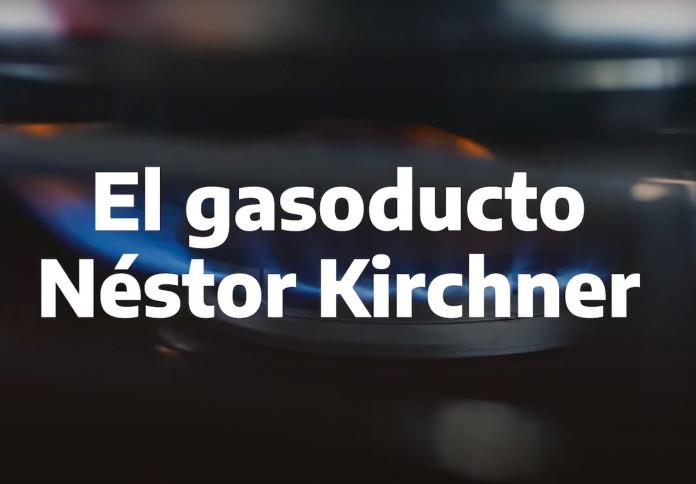 El gasoducto Néstor Kirchner - Foto: Captura