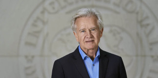 El vocero del FMI, Gerry Rice - Foto: NA