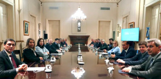 Los gobernadores reunidos