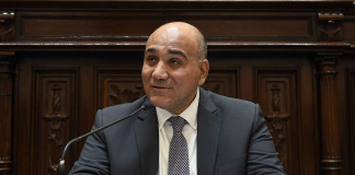 Sesión Informativa del Jefe de Gabinete de Ministros de la Nación, Juan Manzur, Senado de la Nación - Foto: Celeste Salguero/Comunicación Senado
