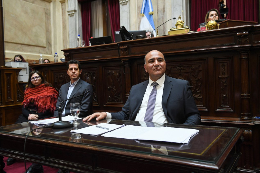 Sesión Informativa del Jefe de Gabinete de Ministros de la Nación, Juan Manzur, Senado de la Nación - Foto: Celeste Salguero/Comunicación Senado