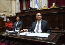 Juan Manzur: “Creo en la inocencia de Cristina Kirchner y esto va a quedar demostrado” Sesión Informativa del Jefe de Gabinete de Ministros de la Nación, Juan Manzur, Senado de la Nación - Foto: Celeste Salguero/Comunicación Senado