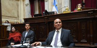 Sesión Informativa del Jefe de Gabinete de Ministros de la Nación, Juan Manzur, Senado de la Nación - Foto: Celeste Salguero/Comunicación Senado