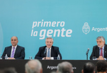 El presidente Alberto Fernández realiza anuncios - Foto: NA