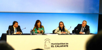 Alicia Kirchner junto Cristina Kirchner en El Calafate - Foto: Prensa Gobierno