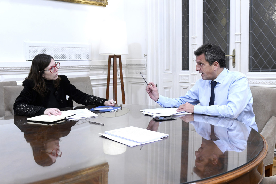 Silvina Batakis se reunió con Sergio Massa - Foto: Prensa Diputados