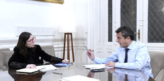 Silvina Batakis se reunió con Sergio Massa - Foto: Prensa Diputados