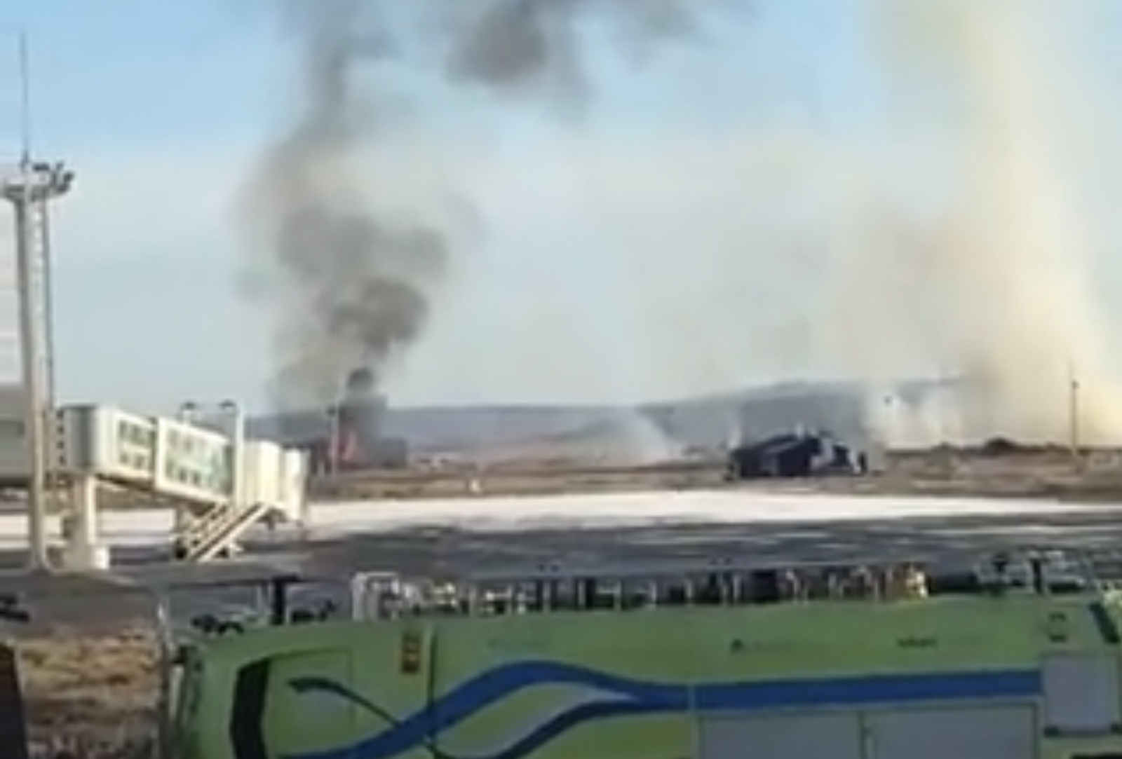 Un avión sanitario se estrelló en el aeropuerto de Río Grande; no hay sobrevivientes