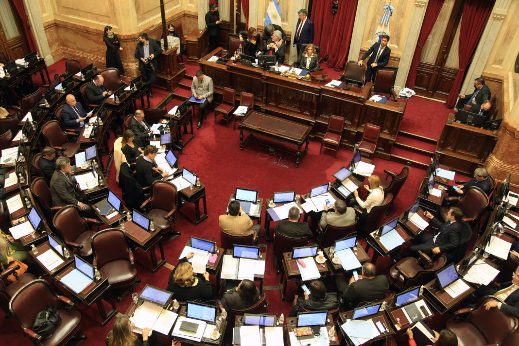 Sesión Senado de la Nación - Foto: NA