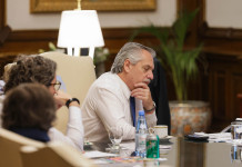 Alberto Fernández y Volodimir Zelenski - Foto: NA
