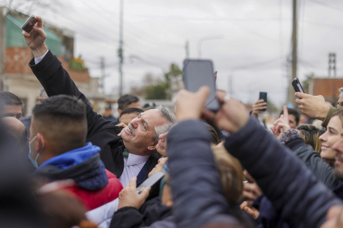 El presidente de la nación Alberto Fernández - Foto: NA