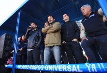Juan Grabois y una dura advertencia: “Prefiero hablar ahora y no lamentarme cuando empiecen los saqueos” El dirigente social Juan Grabois - Foto: NA