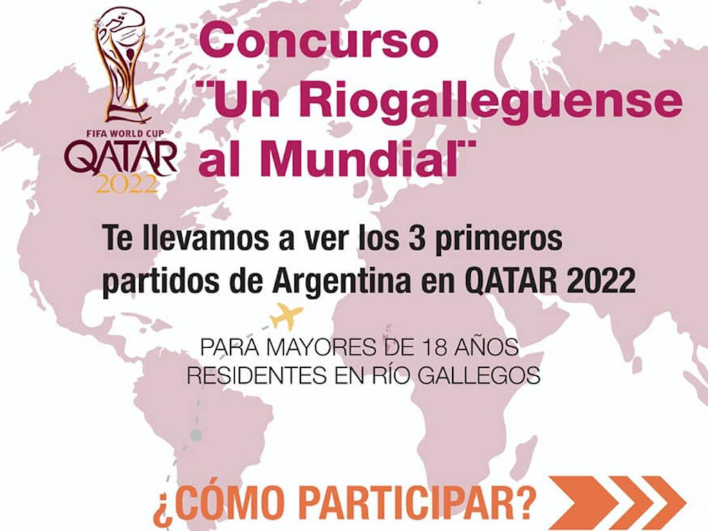 Concurso al mundial de Municipalidad de Río Gallegos -