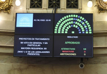 Sesión Senado de la Nación - Foto: NA