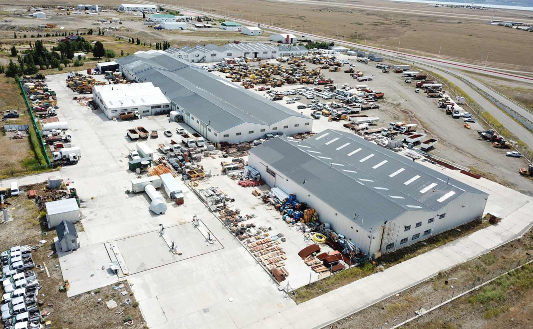 El predio de Austral Construcciones en Río Gallegos - Foto: OPI Santa Cruz