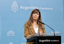El Gobierno dijo ver una “sensación de estabilización” en la economía, aunque reconoció que la inflación de julio no es la esperada La portavoz de la Casa Rosada, Gabriela Cerruti - Foto: NA