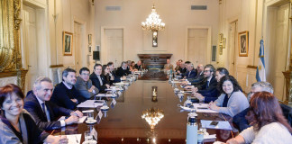 Reunión de Gabinete - Foto: NA